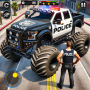 icon Police Monster Truck Chase