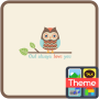 icon com.doodledoodle.kakao.theme.owlbrown