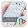 icon elegant white I GOLauncher EX Theme
